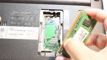 ASUS Eee PC Ram DDR memory replace