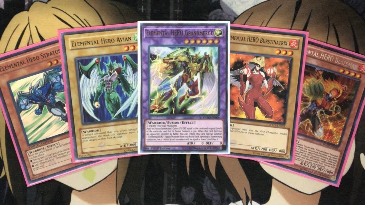 yu gi oh elemental hero deck