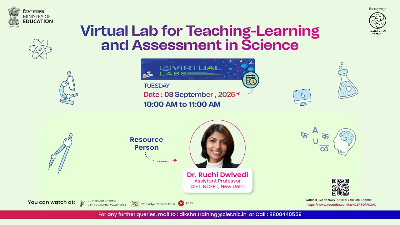 Virtual Lab for Teaching-Learning and Assessment in Science