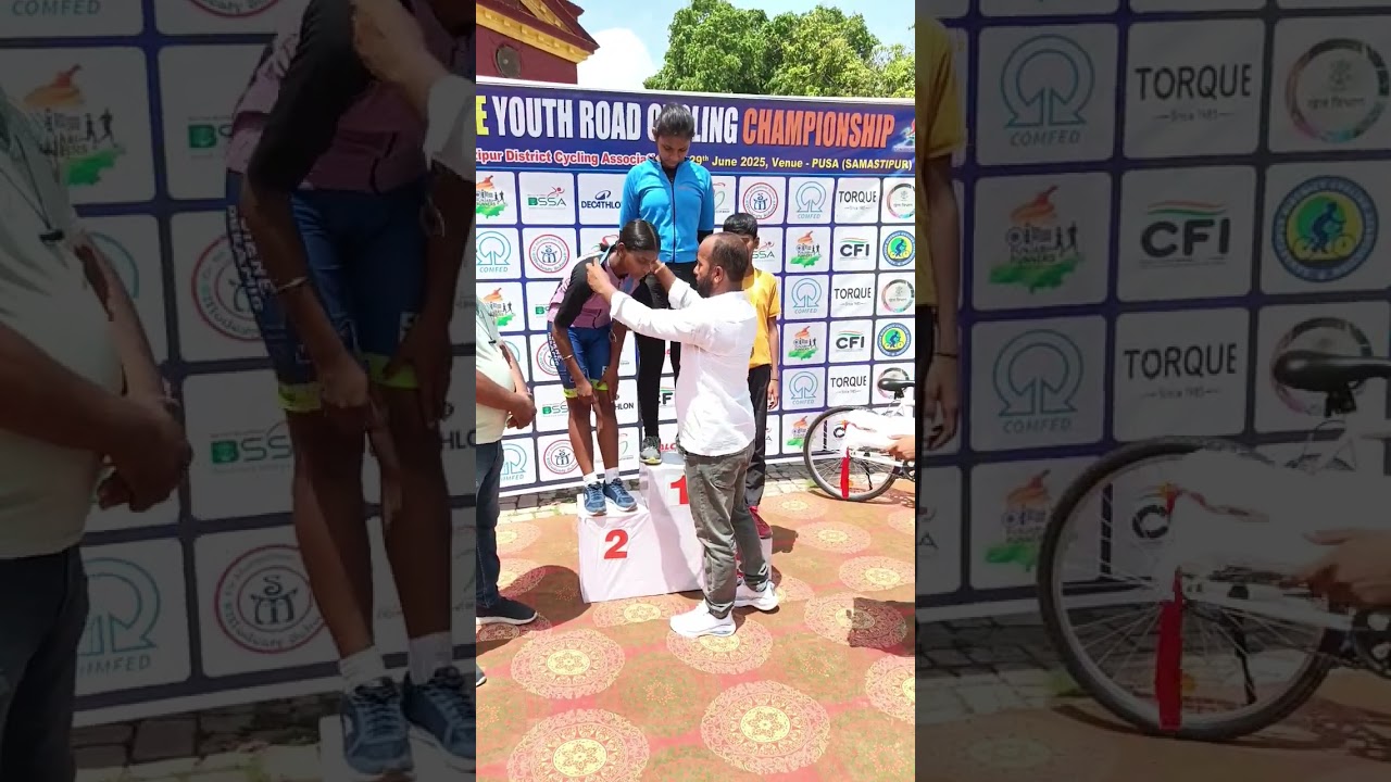 1st STATE YOUTHROAD CYCLING CHAMPIONSHIP By-Samastipur District Cycling Association28-29th June 2025