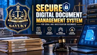 Secure Digital Document Management System for Legal and Investigation Documents