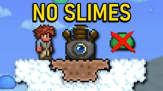 Terraria Skyblock, But Theres No Slimes