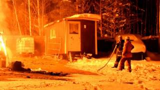 161111 Trönö: Villabrand i Rönningen