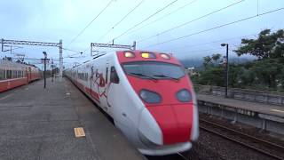 401次普悠瑪自強號關山站停車+開車(TED2003+TED2004)(交會616次莒光號(10節)(E403))