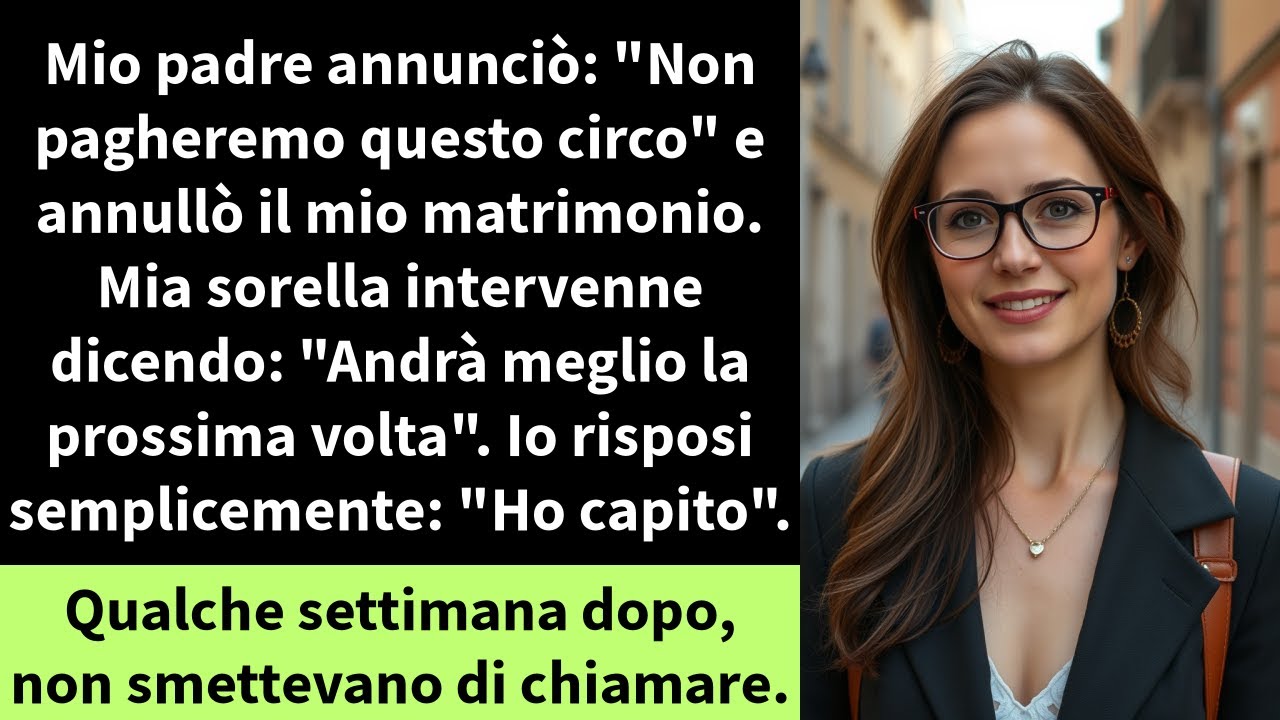 Mio padre annunciò: 