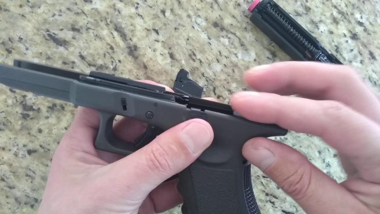 Problemas com a pistola Glock R17 da Army Armament (RESOLVIDO)