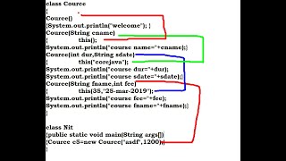Famous Java constructors/TYPES/ADVANTAGES / core java tutorial Profile