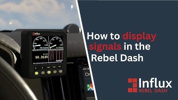 How to display signal in the Rebel Dash