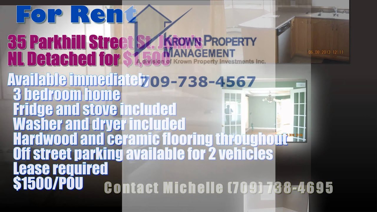 House Rentals St John's NL YouTube