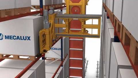 Trilateral Automated Storage & Retrieval System - Interlake Mecalux
