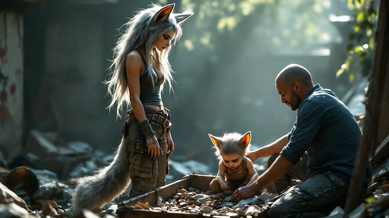 He Found A Little Alien Digging Through Trash, “It’s My Mom’s Birthday” He Said Softly