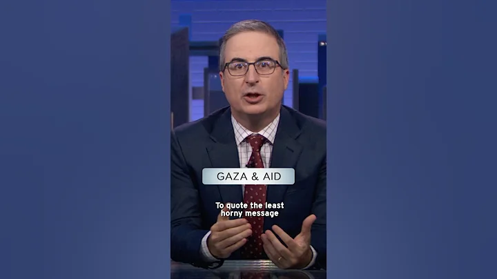 Gaza & Aid #lastweektonight