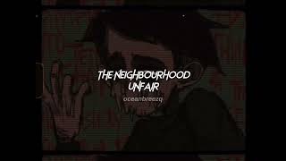 the neighbourhood-unfair (sped up+reverb)