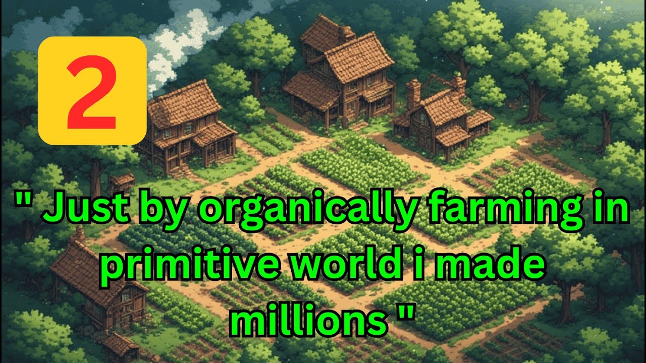 Just by organically farming in primitive world i made millions ( Part 2 )