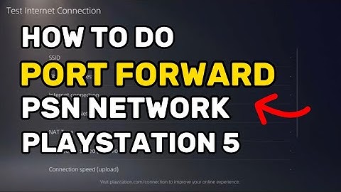 Port Forwarding PS5? Hoe voer je netwerkpoortforwarding uit op je PlayStation 5?