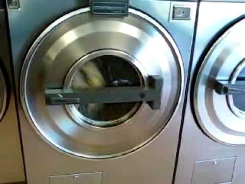 Washing Bedspread at Laundrymat 1 of 2