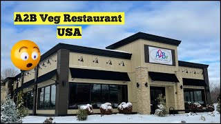 A2B Veg Restaurant in USA - Why you should never calculate $$$ to ₹₹₹