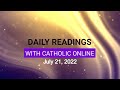 Daily Reading for Thursday, July 21st, 2022 HD
