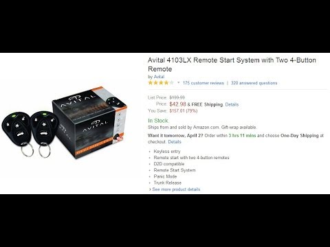 Avital Remote Starter Wiring Diagram from i.ytimg.com