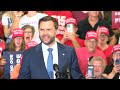 JD Vance rally