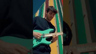 Colorful Guitar Playing🌈  #guitar #guitarist #guitarra #guitarsolo #shorts