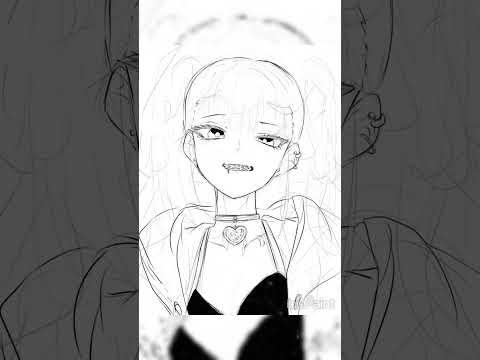 30秒OCメイキング😎#イラストメイキング #shorts 