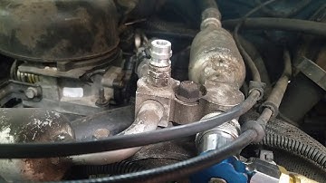 AC High Pressure Schrader Valve Replacement.