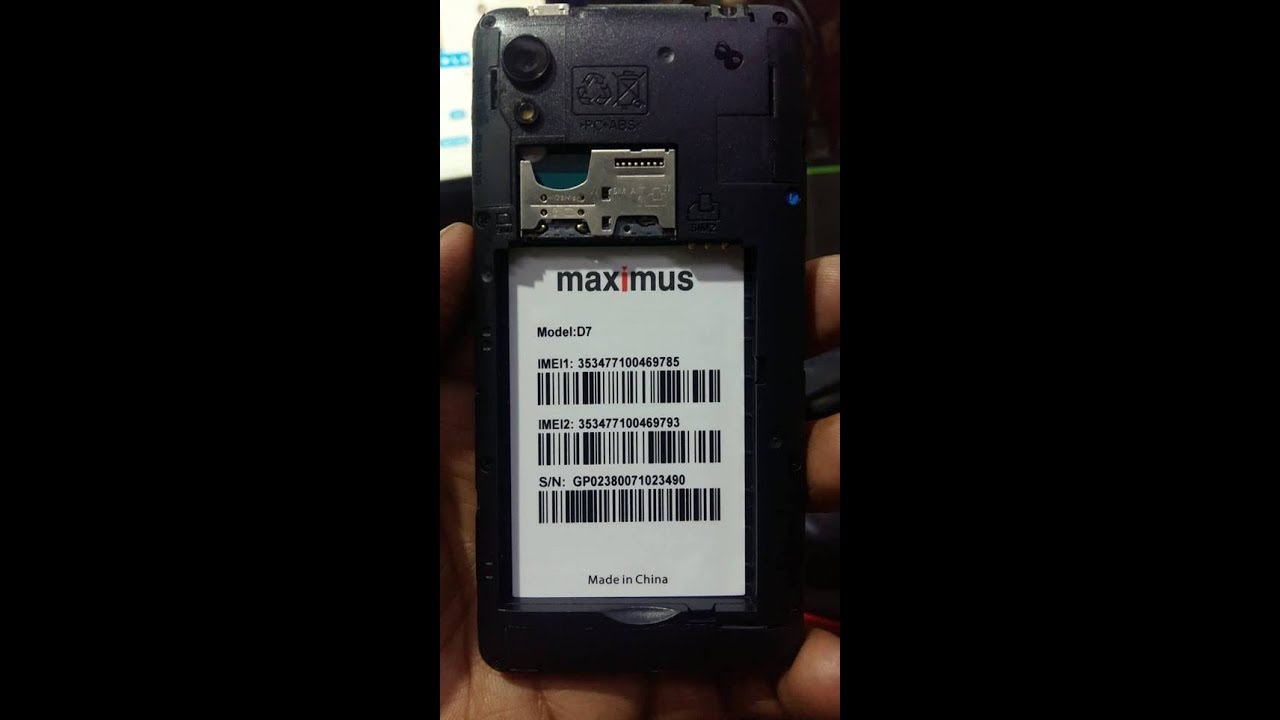 Maximus D7 Flash File Frp Reset Fast Boot Mode Hang Logo DEAD RECOVERY Fix Tested