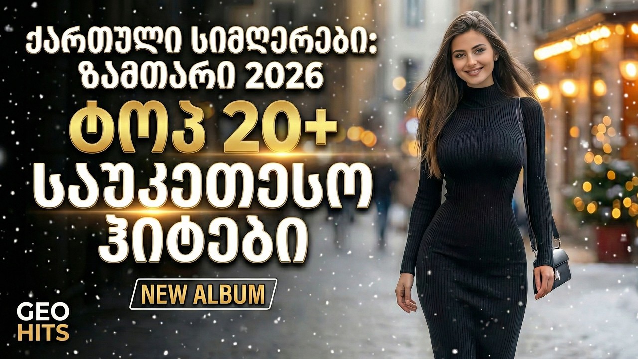 ქართული სიმღერები 2026 ❄️ ზამთრის ტოპ 21+ საუკეთესო ჰიტი | ახალი ქართული ალბომი 1+ საათი