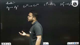 An aqueous solution containing Na+,Sn2+,Cl&SO42- ions, all at unit concentration, is electro....