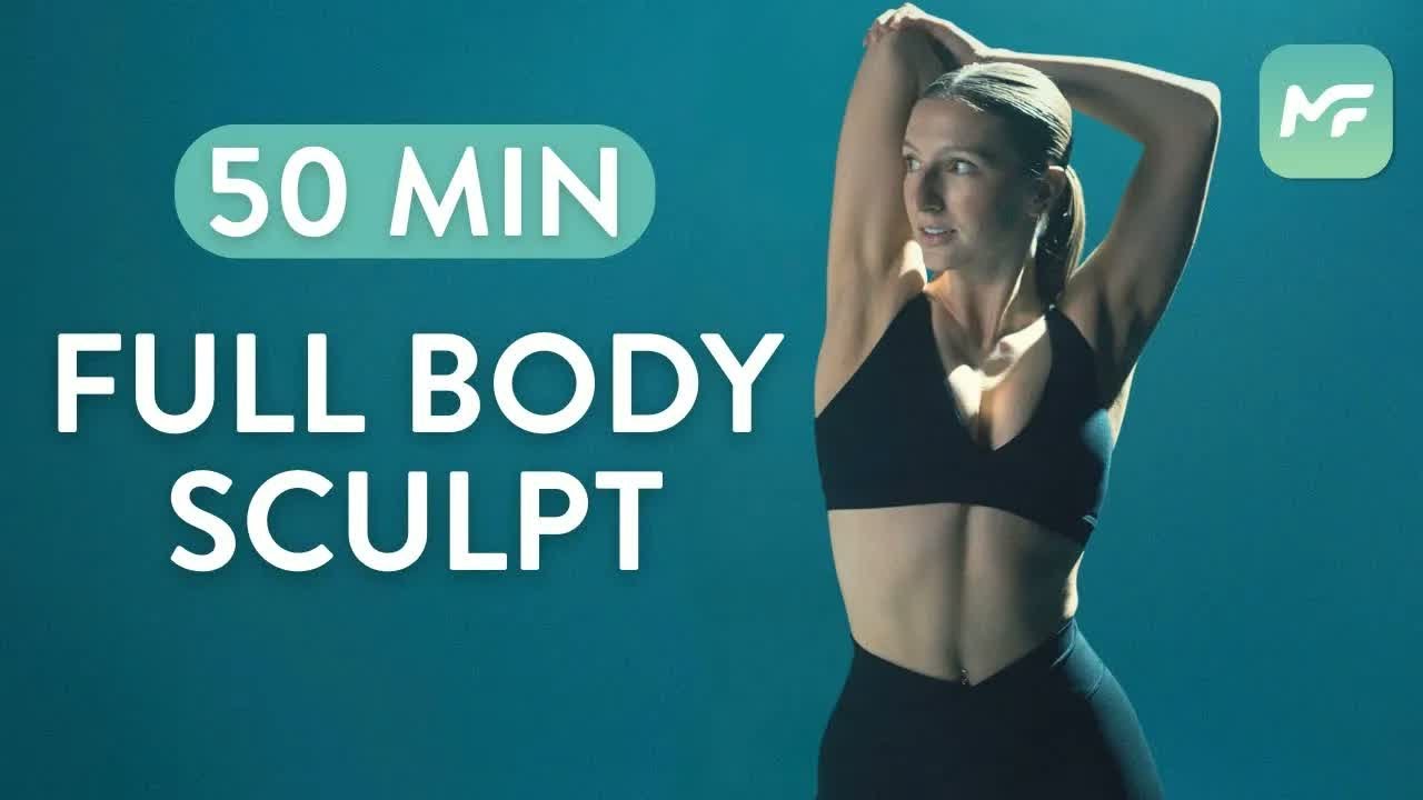 50 MIN FULL BODY SCULPT WORKOUT MadFit App Fusion Program