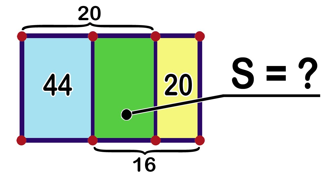 Find the area of a shaded region of a rectangle. Area Puzzle. Math