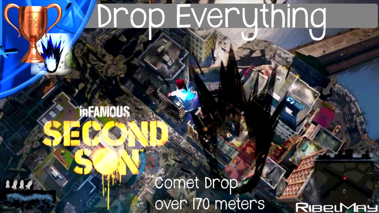 inFAMOUS Second Son Drop Everything Trophy YouTube