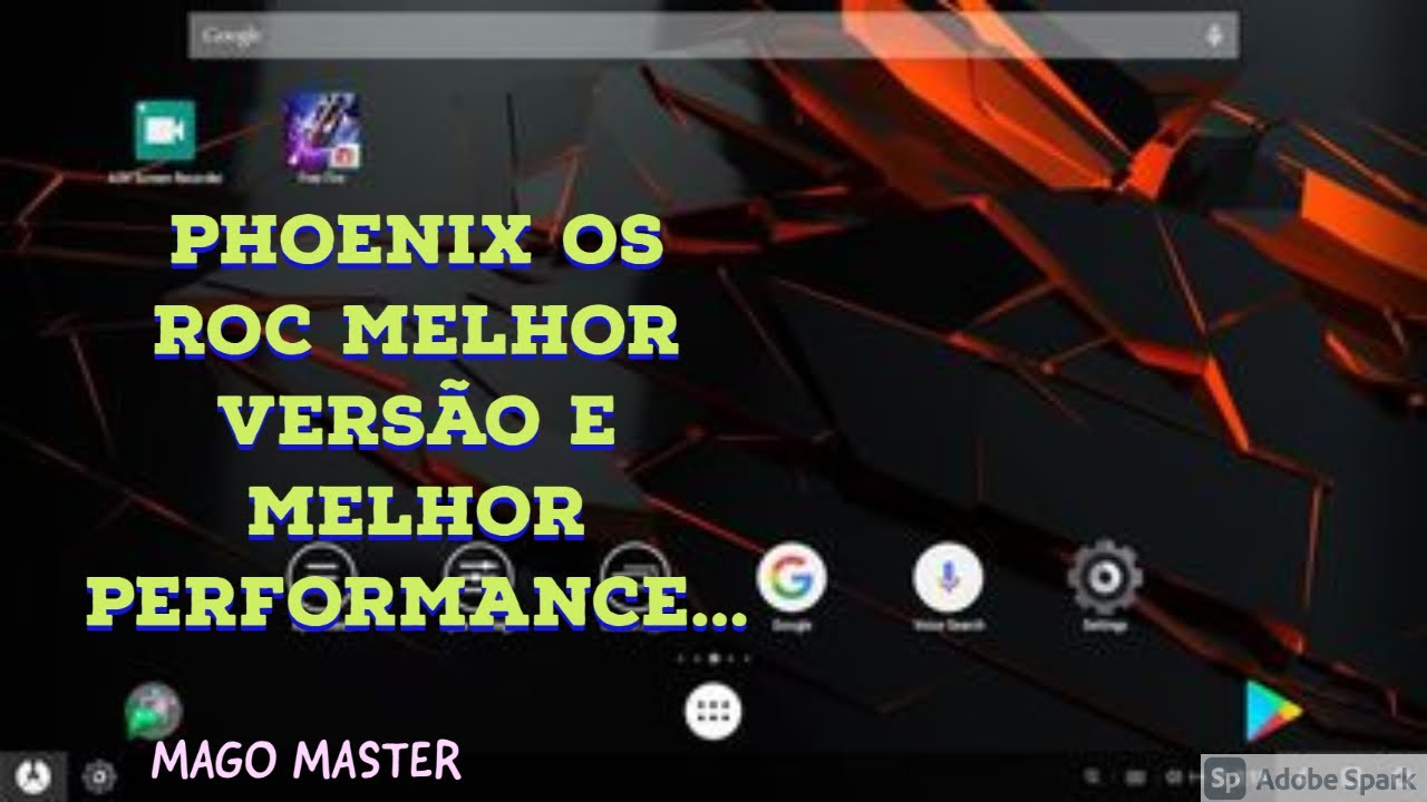 Melhor versão PHOENIX OS ROC para jogos 🎮 Como Instalar Phoenix Os ROC ...