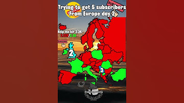Trying to get 5 subscribers from Europe day 2#europe #mapping #geotuber #mep #mapper #geography