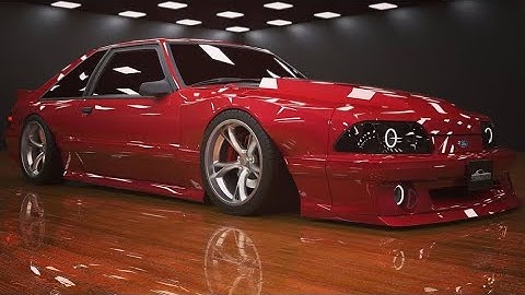 NFS UNBOUND, Inner City Circuit "B" (Ford Mustang Foxbody) 1:55.82 + Build.