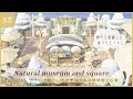 【あつ森】白で統一したナチュラルな博物館と広場|奥行きを意識して作る島クリエイト | Animal crossing new horizons | acnh【島クリエイター】