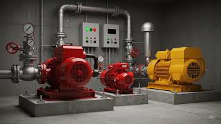 Pump Room Design for Fire Fighting System | Full Testing & Working Demo