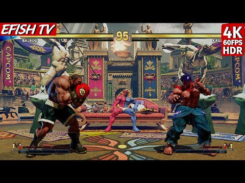 Balrog vs Kage (Hardest AI) - Street Fighter V