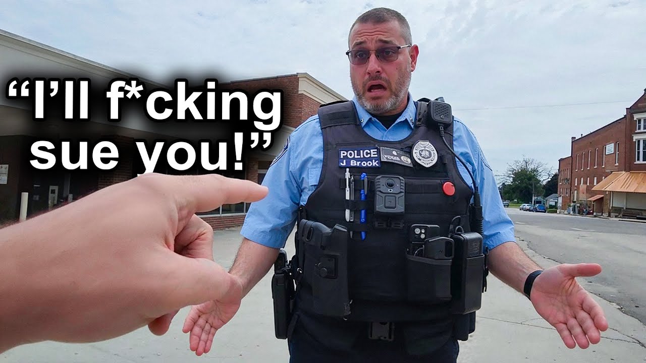 Коррумпированный полицейский получил по заслугам на камеру.