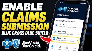 How to enable claims submission with Blue Cross Blue Shield app - Quick Tutorial screenshot 5