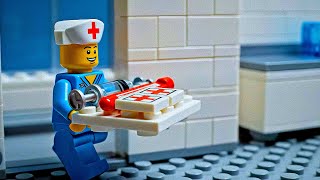 LEGO Stop-Motion Hospital Checkup | Doctor's Perfect Routine 👩‍⚕️