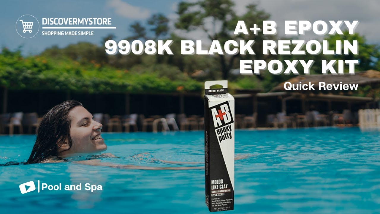 A+B Epoxy 9908K Black Rezolin Epoxy Kit - YouTube