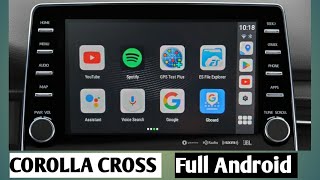 How to Convert original Player to Android,Corolla Cross 2022.