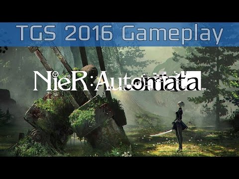 Nier: Automata - TGS 2016 Gameplay [HD]