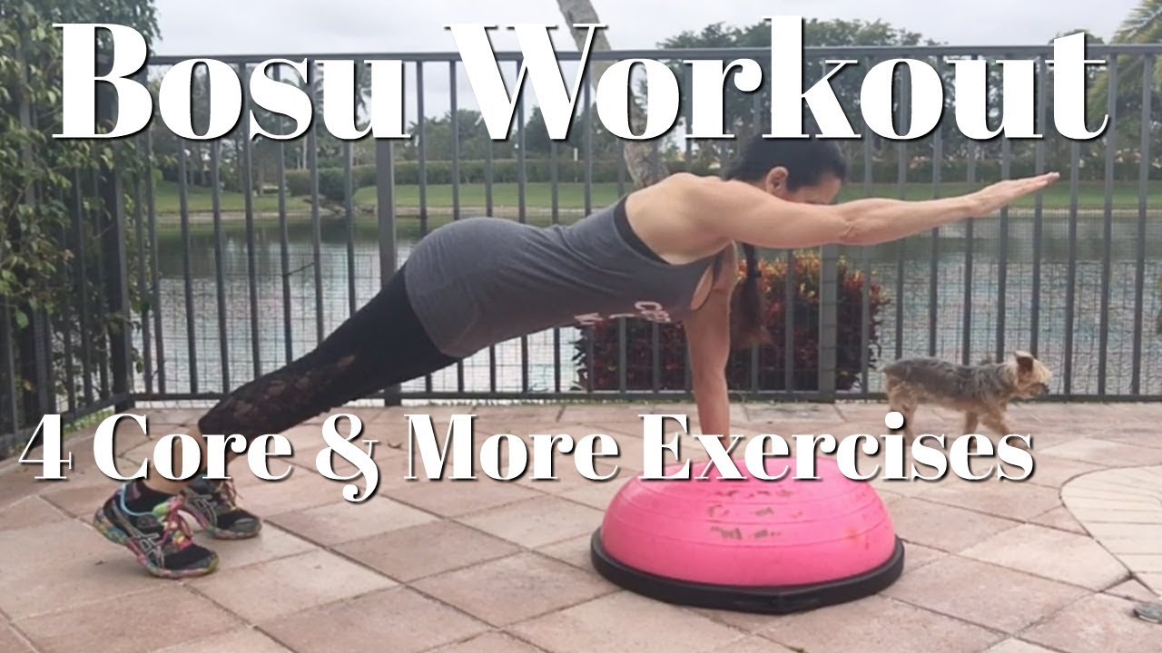 Bosu Ab Workout With The Bosu Balance Trainer (Get Strong ABS)