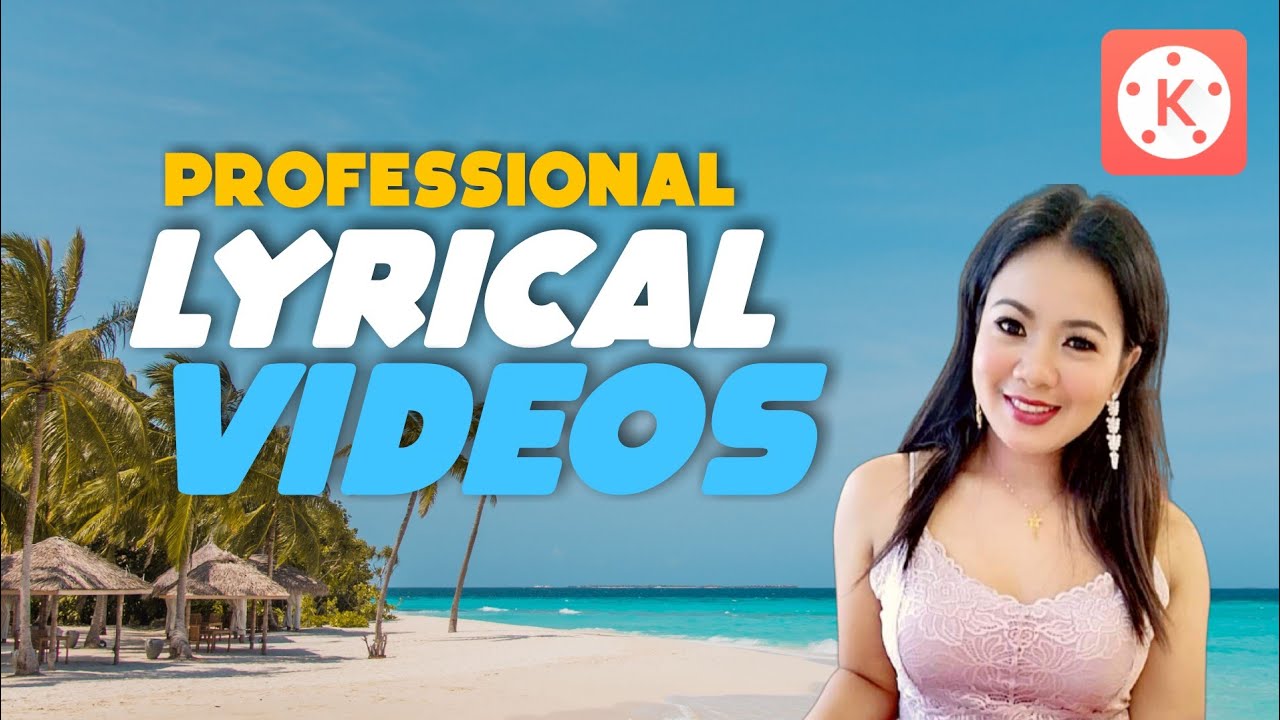 How to make Professional Lyric Video on Android Kinemaster Lyrics Editing YouTube