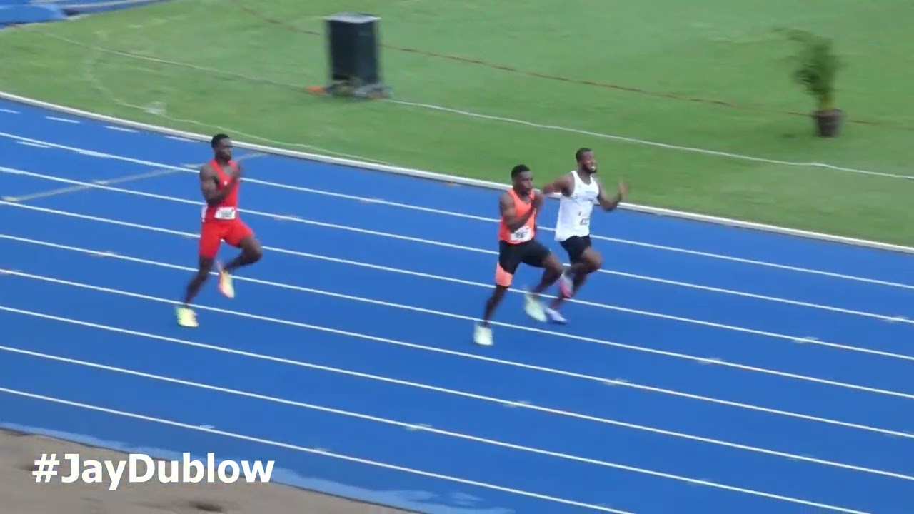 Micheal Campbell | Jevaughn Whyte | Mazinho Barrett | Mens 200m Qual 3