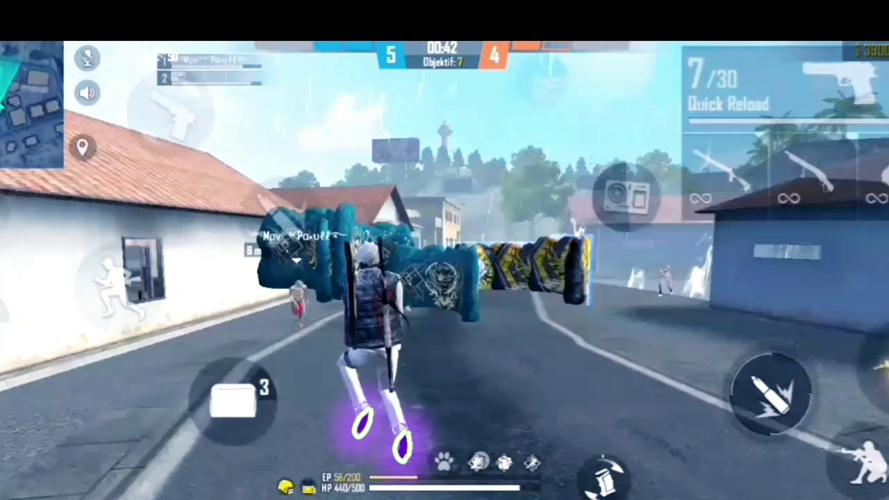 SCRIBBLE GLOW EFFECT FF KEREN || Falling - trevor daniel