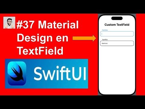 material design en swiftui textfield #ios #iphone #swiftui #swift - YouTube